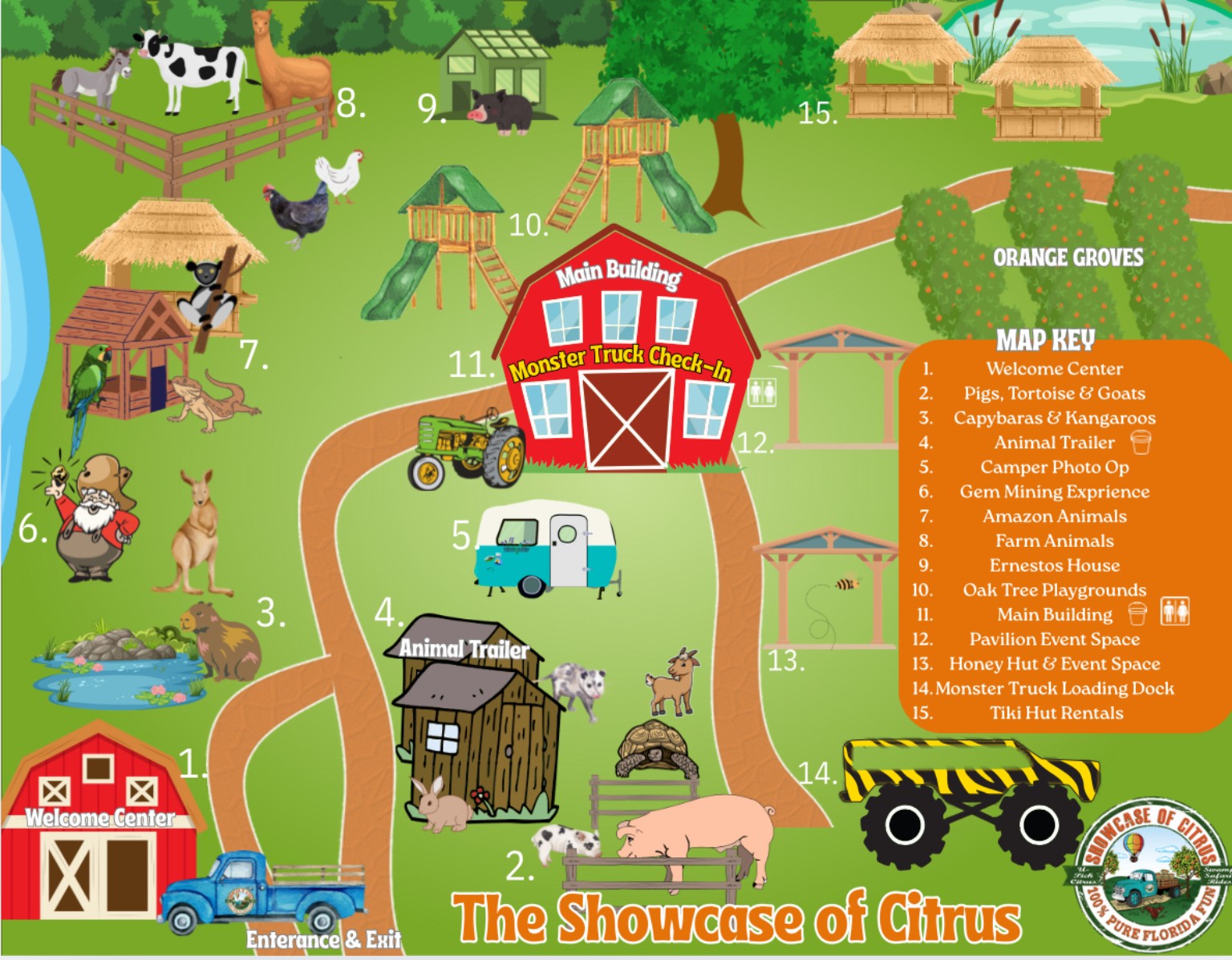 Showcase of Citrus Map